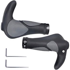 Wolfride Bike Handlebar Grips Bicycle Handle Grips Ergonomic for Mountain Bike