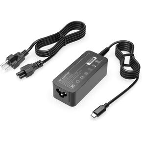 Chromebook Charger for Lenovo Chromebook Laptop, (Safety Certified by UL), USB C Power Connector, 45W
