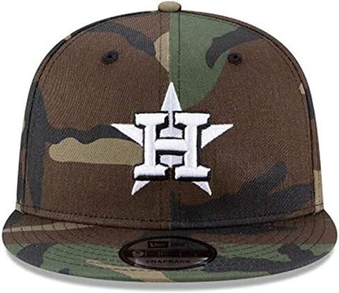 قبعة New Era الأصلية الحصرية Woodland Camo 9Fifty Snapback قابلة للتعديل - OSFM in Kuwait
