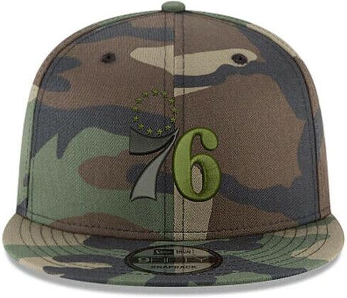 New Era Authentic Exclusive Woodland Camo 9Fifty Snapback Adjustable Hat - OSFM in Saudi Arabia