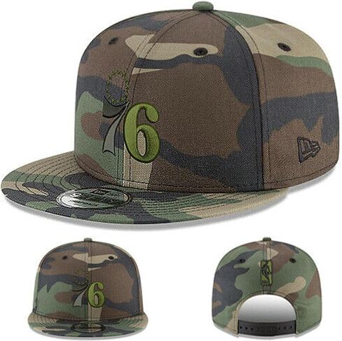 New Era Authentic Exclusive Woodland Camo 9Fifty Snapback Adjustable Hat - OSFM in Saudi Arabia