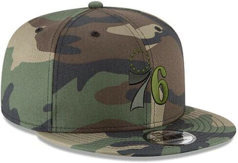 New Era Authentic Exclusive Woodland Camo 9Fifty Snapback Adjustable Hat - OSFM in Saudi Arabia