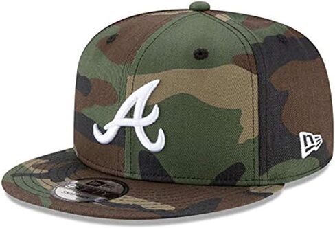 New Era Authentic Exclusive Woodland Camo 9Fifty Snapback Adjustable Hat - OSFM in Saudi Arabia