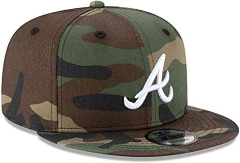 New Era Authentic Exclusive Woodland Camo 9Fifty Snapback Adjustable Hat - OSFM in Saudi Arabia