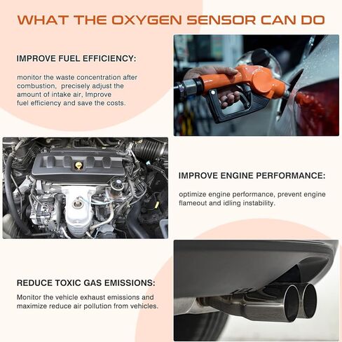 234-5010 مستشعر الأكسجين نسبة الهواء إلى الوقود مستشعر O2 مناسب لسيارة Honda Accord Odyssey Pilot Ridgeline Acura MDX RL TL Saturn VUE 36531-RCA-A01، 36531-RDM-A01، 36531-RDJ-A01، 12581687، 12581688 in Kuwait