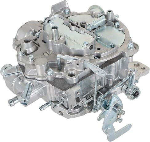 4 استبدال المكربن ​​البرميلي لاستبدال روتشستر Quadrajet 650 CFM لسيارات تشيفي والشاحنات 1982-1985 305/5.0 L & 350/5.7L 4 BBL Electric Choke Carb in Kuwait