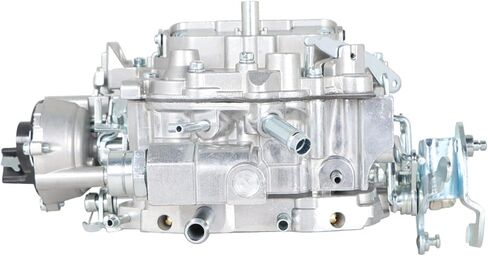 4 استبدال المكربن ​​البرميلي لاستبدال روتشستر Quadrajet 650 CFM لسيارات تشيفي والشاحنات 1982-1985 305/5.0 L & 350/5.7L 4 BBL Electric Choke Carb in Kuwait