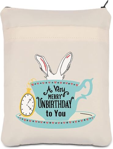 PLITI Alice Book Sleeve Alice Fans هدية عيد ميلاد سعيد جدًا لك حامي الكتاب هدية عيد ميلاد ابنة صديق (عيد ميلاد سعيد BS) in Saudi Arabia