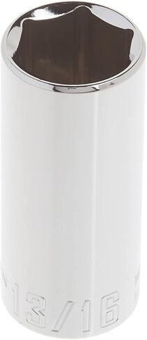 CRAFTSMAN Deep Socket, SAE, 3/8-Inch Drive, 13/16-Inch, 6-Point (CMMT43338) in Saudi Arabia