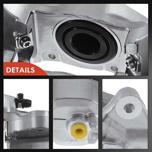 A-Premium Disc Brake Caliper Assembly Compatible with Select Subaru Models - Impreza 2008-2014, WRX 2015-2016, WRX STI 2015-2017, 2.5L - Rear Left Driver Side in Saudi Arabia