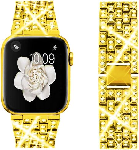 Dsytom Bing Bands Compatible for Apple Watch Band for Women, No Case in Kuwait