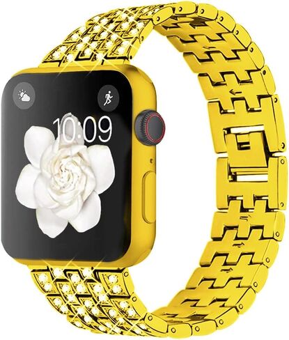 Dsytom Bing Bands Compatible for Apple Watch Band for Women, No Case in Kuwait