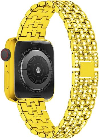 Dsytom Bing Bands Compatible for Apple Watch Band for Women, No Case in Kuwait