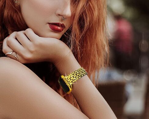 Dsytom Bing Bands Compatible for Apple Watch Band for Women, No Case in Kuwait