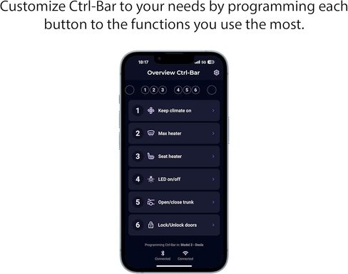 Ctrl-Bar/الأزرار المادية لطراز Tesla 3/Y in Kuwait