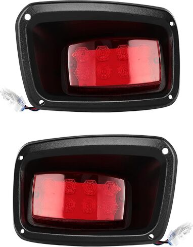 WonVon LED ترقية عربة الجولف LED ضوء متوافق مع EZGO TXT 1996-2013 عربات الغاز والكهرباء، مجموعة أضواء الشارع القانونية 12 فولت مع مصابيح LED للرأس وأضواء الذيل وإشارات الانعطاف وأضواء الفرامل in Saudi Arabia