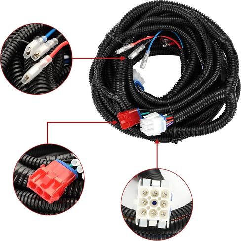 WonVon LED ترقية عربة الجولف LED ضوء متوافق مع EZGO TXT 1996-2013 عربات الغاز والكهرباء، مجموعة أضواء الشارع القانونية 12 فولت مع مصابيح LED للرأس وأضواء الذيل وإشارات الانعطاف وأضواء الفرامل in Saudi Arabia