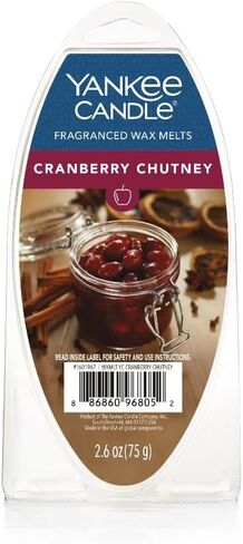 This-n-that-1 Yankee Candle Cranberry Chutney Fragranced Red Wax Melts New in Saudi Arabia