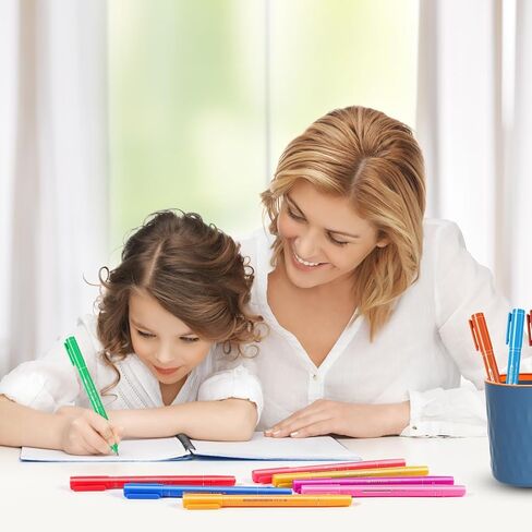مجموعة أقلام تحديد منحنية للأطفال، أقلام مرحة، أقلام فريدة من نوعها، أقلام رائعة لكتابة اليوميات، قرطاسية، سجل القصاصات، تدوين الملاحظات، اللوازم المدرسية، 10 أشكال منحنية مختلفة و12 لونًا من الخطوط الدقيقة in Saudi Arabia