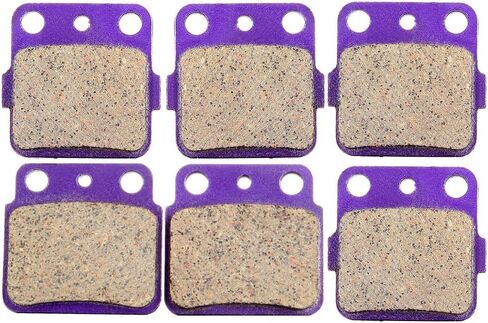 وسادات الفرامل لـ Arctic Cat 400 DVX، لـ Kawasaki KSF400A KFX، لسوزوكي LT-Z400 Quad Sport Z، لسوزوكي LT-Z400Z Quad Sport Z، 3 مجموعات من وسادات الفرامل الأمامية والخلفية in Kuwait