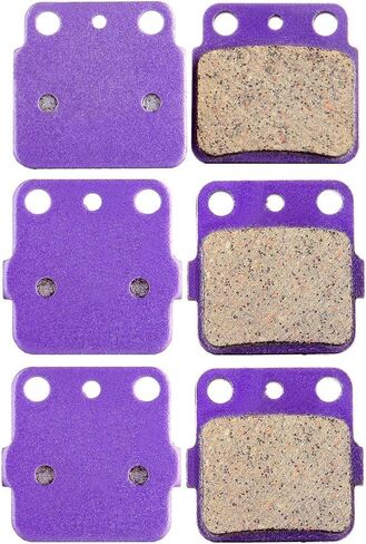 وسادات الفرامل لـ Arctic Cat 400 DVX، لـ Kawasaki KSF400A KFX، لسوزوكي LT-Z400 Quad Sport Z، لسوزوكي LT-Z400Z Quad Sport Z، 3 مجموعات من وسادات الفرامل الأمامية والخلفية in Kuwait