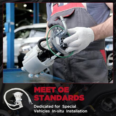 مجموعة مضخة الوقود متوافقة مع 2005-2007 شيفروليه SSR وتريل بليزر، بويك رينييه، جي إم سي إنفوي، ايسوزو اسيندر، ساب 9-7x، 4.2 لتر 5.3 لتر، وحدة الوقود مع مستشعر الضغط تحل محل E3707M in Kuwait