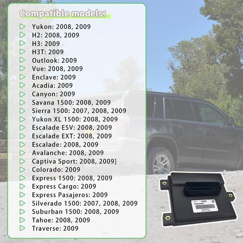 Upgraded 601-132 OEM Fuel Pump Driver Module Compatible with H2 H3 Savana Sierra Yukon Colorado Express Suburban Tahoe Acadia series，Replace 20850907，FD1004，FPM104，13500744，13501024，15213110,etc in Saudi Arabia