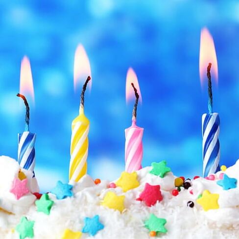 280-Count Birthday Candles - Spiral Candles for Cake or Cupcake - Celebration Candles - Giant Pack for Cakes - Colorful Birthday Candles in Saudi Arabia