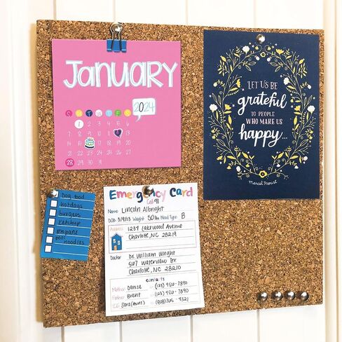 2024 Mini Monthly Desktop Calendar for Office or Desk includes Stickers 5"x5" U-Frame-it, Pin it or Put in Easel Stand For Home Décor in Saudi Arabia