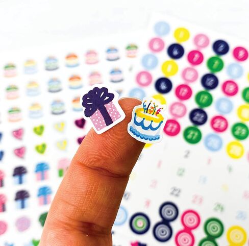 2024 Mini Monthly Desktop Calendar for Office or Desk includes Stickers 5"x5" U-Frame-it, Pin it or Put in Easel Stand For Home Décor in Saudi Arabia