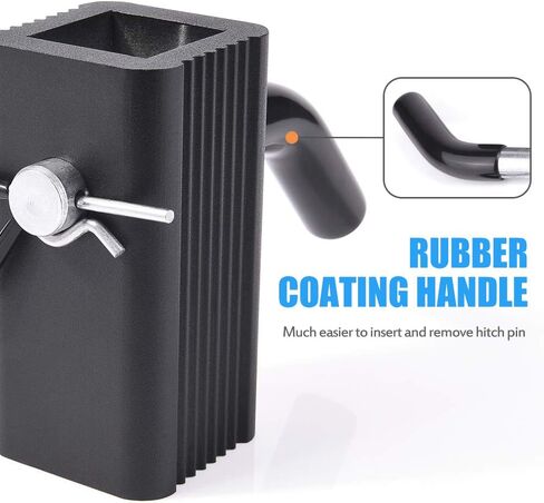 أحدث محول استقبال وصلة المقطورة من الفئة V إلى 2 بوصة من الفئة III&IV - سبائك الألومنيوم شديدة التحمل مقاس 2.5 بوصة إلى 2 بوصة مع دبوس وصلة ومشبك in Kuwait