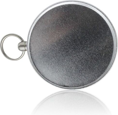 بوصلة صغيرة للمشي لمسافات طويلة، بوصلة دائرية، بوصلة محمولة معدنية من سبائك الألومنيوم، بوصلة جيب للأطفال هدية للمشي لمسافات طويلة، بوصلة للتخييم، ملحقات للأنشطة الخارجية in Kuwait