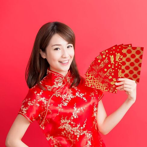 Marspark 60 pcs Chinese New Year Red Envelopes 2025 Chinese Red Packets Hong Bao Gift Spring Festival Lucky Money Envelopes 6 Designs 3.5 x 6.7 Inches(Modern Pattern) in Kuwait