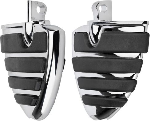 Motorcycle Mini Board Rider Floorboards Highway Footpegs Adjustable Passenger Foot Rest Pedal Male Mount Compatible with Harley Touring Sportster Softail Road Glide Street Glide in Kuwait