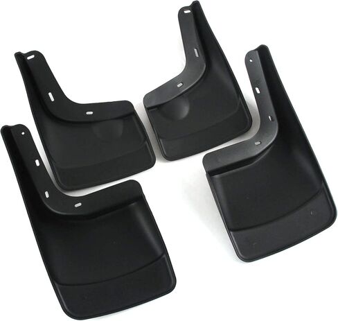 Red Hound Auto Heavy Duty Molded Mud Flaps Compatible with 2004-2014 Ford F-150 Front & Rear 4pc Set (Only FITS with OEM Fender Flares) in Saudi Arabia