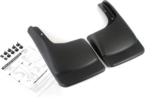 Red Hound Auto Heavy Duty Molded Mud Flaps Compatible with 2004-2014 Ford F-150 Front & Rear 4pc Set (Only FITS with OEM Fender Flares) in Saudi Arabia