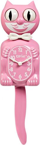 Kit Cat Klock Pink Satin Wall Clock in Saudi Arabia