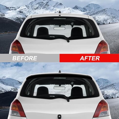 cciyu Rear Roof Spoiler Fits for 2006-2011 for Toyota Yaris Hatchback Roof Spoiler,Matte Black in Saudi Arabia