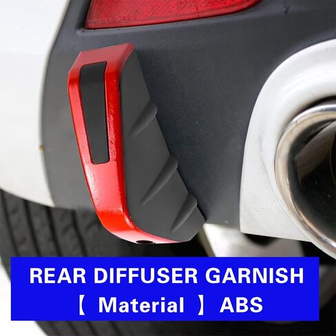 4 قطع موزع شفة جناح المصد السفلي للسيارة، ملحقات سبويلر مثلثة مقاومة للماء من البولي بروبيلين، استبدال ديكور سبويلر عالمي للسيارات لشاحنة سيارات الدفع الرباعي (ألياف الكربون السوداء) in Kuwait