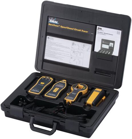 IDEAL INDUSTRIES INC. SureTrace 61-959 Circuit Tracer Open/Closed with Clamp,Black, 360 Degree in Saudi Arabia