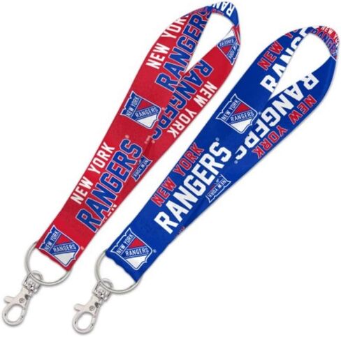 WinCraft NHL New York Rangers Lanyard Key Strap, 1" Inch Width in Saudi Arabia