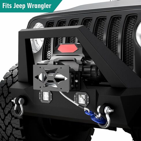 License Plate Mounting Bracket, Flip up Winch License Plate Holder, Hawse and Roller Fairlead Compatible License Plate Bracket in Saudi Arabia