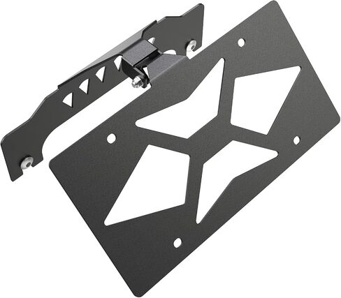 License Plate Mounting Bracket, Flip up Winch License Plate Holder, Hawse and Roller Fairlead Compatible License Plate Bracket in Saudi Arabia