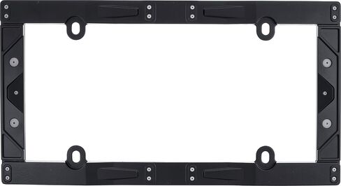 Cruiser Accessories 22230 Barbed Wire II License Plate Frame, Chrome, 1 Frame in Saudi Arabia