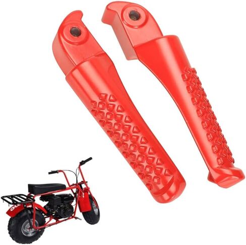 مجموعة أوتاد القدم لـ Coleman Powersports BT200X / CC100X / CT100U Trail / CT200U Trail / CT200U-EX / CT200U-EXR مجموعة دعامات مسند القدم لـ 100cc 3.0hp 196cc 6.5hp أجزاء الدراجة الترابية الصغيرة باللون الأسود in Saudi Arabia