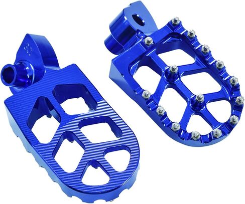 دراجة نارية أوتاد القدم CNC Footpegs دواسة القدم الراحة ل YZ65 18-23 YZ85 02-23 YZ125 97-23 YZ250 98-23 YZ250F WR250F 01-23 YZ450F WR450F 03-23 ​​YZ125X 17-23 YZ250X YZ250FX YZ450FX Pit Di دراجة نارية (أزرق) in Kuwait