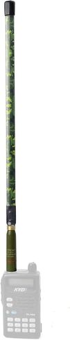 TWAYRDIO VHF UHF 2Meter 70cm Foldable Tactical Antenna 15.3 inch Dual Band 144/430MHz SMA Male Handheld Radio Antennas for YAESU/Vertex Standard FT-60 FT-70 FT-70D TYT ICOM PUXING Two-Way Radios in Saudi Arabia