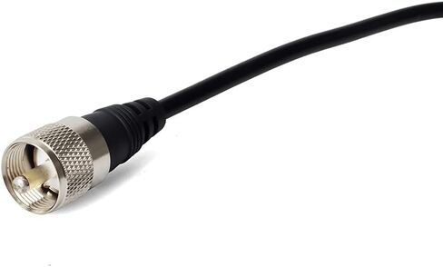 HYS 118-940MHz NMO Tunable Antenna, 22inch Stainlees Steel, 3/4 inch NMO Antenna for All VHF UHF Mobile Radios W/ 13ft RG-58 Coax Cable PL-259 UHF Male Mount in Saudi Arabia