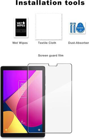 KIQ 2 حزمة من الزجاج المقسى لـ TCL Tab 8 LE واقي الشاشة المضاد للخدش in Kuwait
