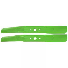 High Carbon Steel Lawn Mower Blade, 2-Pack, Silver, 0.25 Inch Thick, Compatible with C-Raftsman LT2000 LT1500 T1000 T1200 T3000 T1400 T110